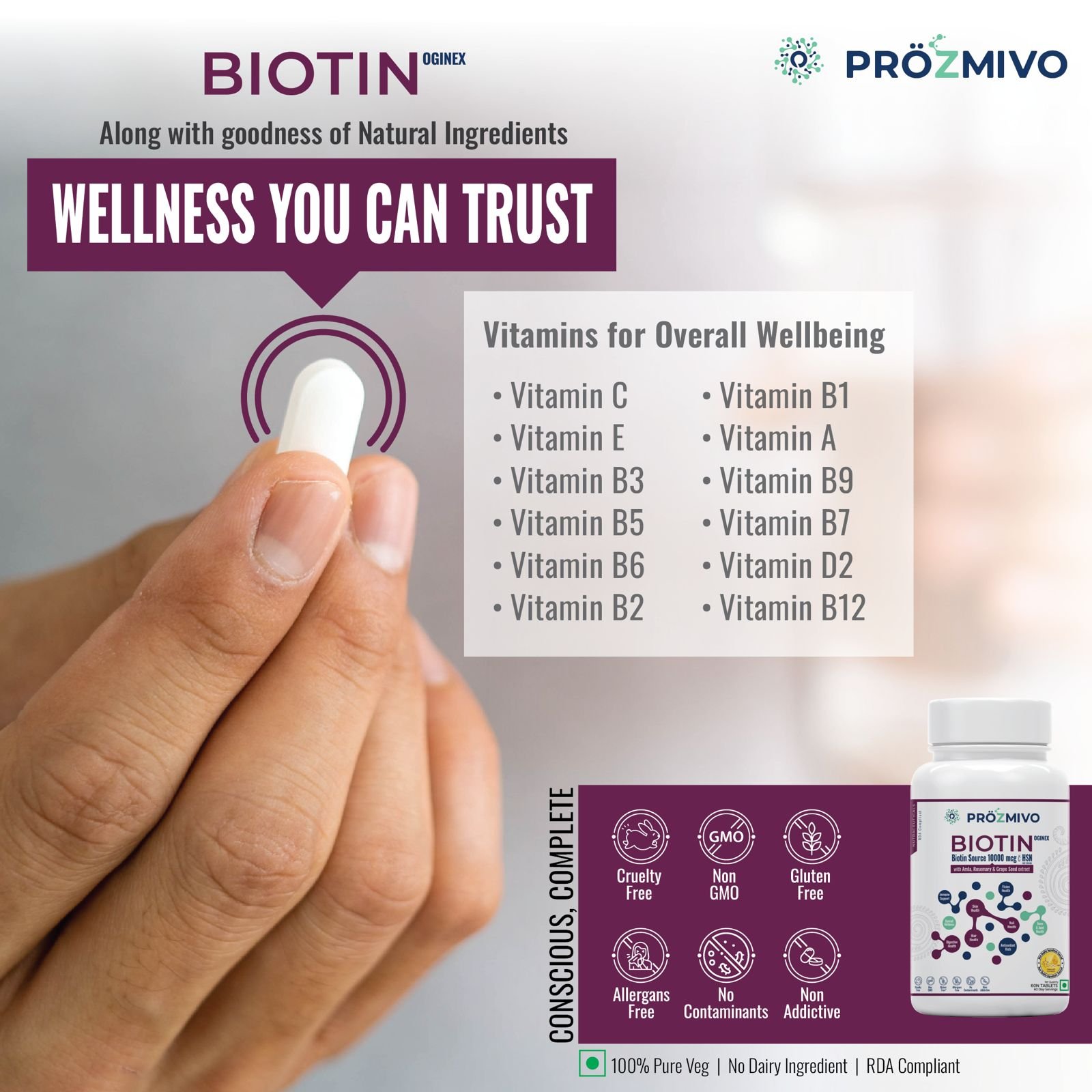 Biotin OGINEX with HSN