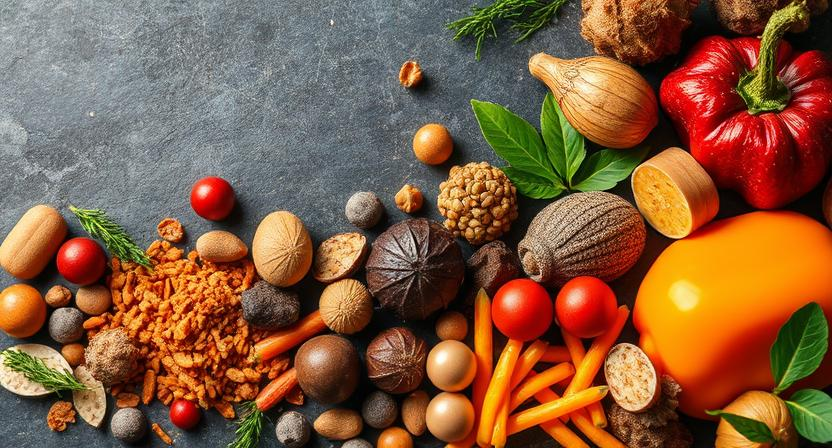 Nutraceuticals supplements are sourced from nature and backed by science as shown sarrounded by few ingredients